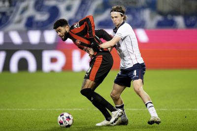 FC Midtjyllands midtbanespiller Philip Billing er med i truppen til torsdagens kamp mod Sønderjyske i Superligaen. (Arkivfoto).