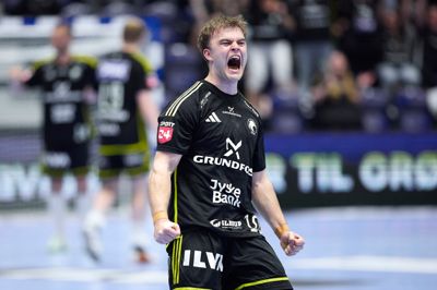 Mads Svane Knudsen havde en stille første halvleg, men kom i den grad i vælten efter pausen.