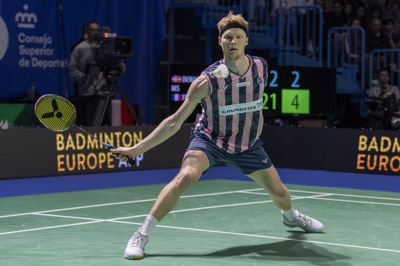 Anders Antonsen er førstesingle, når Danmark fredag indleder Thomas Cup i Horsens mod Sydkorea.