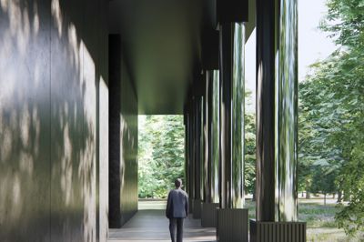 Cronhammar-museet er tegnet af kunstneren selv.