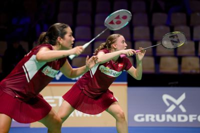 Doublen med Mette Werge og Amalie Cecilie Kudsk bragte Danmark foran 2-1 mod Indien. Siden vandt Amalie Schulz i single.