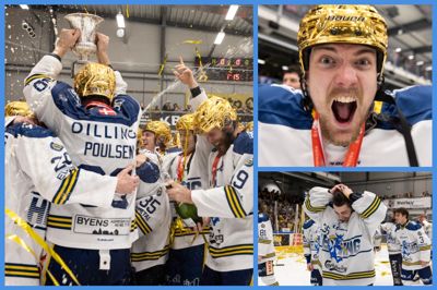 Blue Fox gjorde det - guldet kommer hjem til Herning efter 14 års titeltørke.