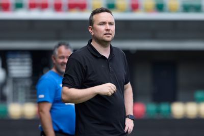 Niklas Albech var godt tilfreds med sit hold efter efter den knebne sejr over Aalborg Freja.