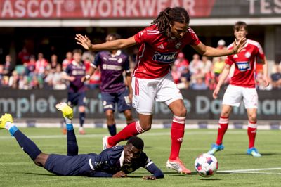 Robin Østrøm leverede en af sine bedste præstationer i SIF-trøjen mod Randers FC.