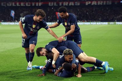 PSG vandt første semifinalemøde med Bayern München med 5-4 i Paris i et hæsblæsende opgør.