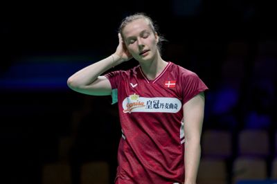 Amalie Schulz tabte sin single, og det beseglede den danske skæbne i kvartfinalen mod Indonesien.