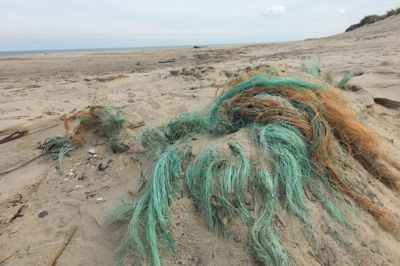 Forladte fiskegarn udgør en trussel for både fisk og havfugle. Nettene kan også efterlade bly og mikroplastik på havbunden.