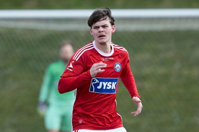 Indtil videre er forårspremieren mod Viborg FF den eneste superligakamp, som Alexander Priesborg Madsen har spillet. Det kan ændre sig på søndag i Odense.