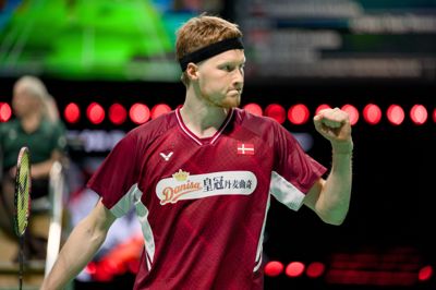 Anders Antonsen og resten af det danske hold er klar til semifinalen ved hold-VM.