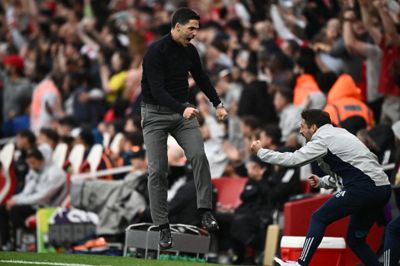 Cheftræner Mikel Arteta havde rigeligt at juble over, da Arsenal lørdag vandt 3-0 over Fulham.