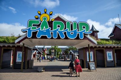 Fårup Sommerland ligger mellem Blokhus og Løkken i Nordjylland.