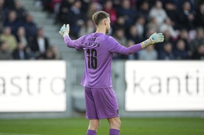 Viborgs 3-3-mål blev scoret på en retur fra FCM-keeper Elias Olafsson, som han selv mente, at han skulle holde.