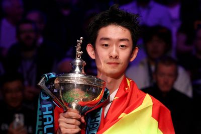 Wu Yize vandt mandag finalen ved World Snooker Championship i Sheffield.