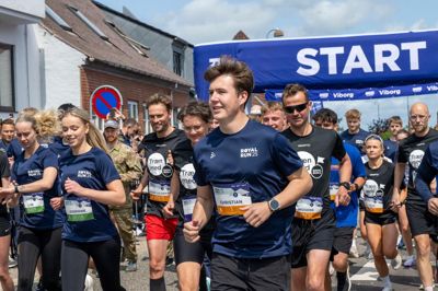 Det bliver H.K.H. kronprins Christian, der løber med i Ringkøbings gader, når der anden pinsedag er Royal Run i den vestjyske købstad.