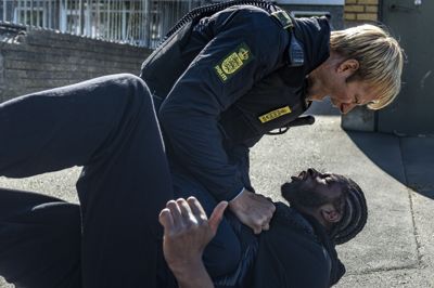 Gustav Giese havde en af de bærende roller i første sæson af »Uniformen«, hvor han spiller politieleven Tobias.