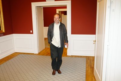 Martin Lidegaard ankommer til De Radikales gruppemøde på Christiansborg torsdag.