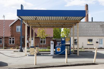 Farverne er stadig blå, men om ikke så længe vil det være mere end bare det klassiske muslinge-logo, der kommer til at pryde tankstationen på Sunds Hovedgade.