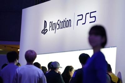Det japanske elektronikselskab Sony står bag spilkonsollen PlayStation 5.
