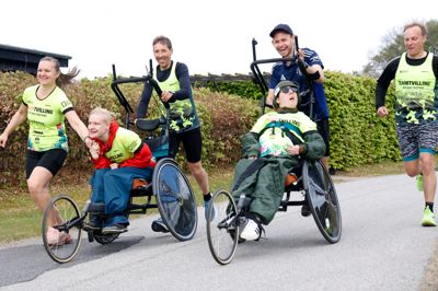 I maj tog redaktionen med Diana Borggreen på tur med Team Tvilling. Diana Borgreen er nu nomineret til årets Handicappris.