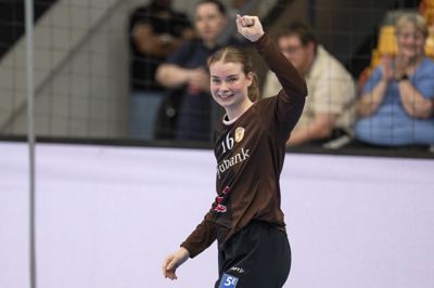 Althea Reinhardt stod en god kamp i Odenses mål.