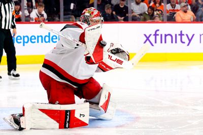 Frederik Andersen har været storspillende i slutspillet. Herningenseren begyndte ellers ikke sæsonen overbevisende, men han har lige nu den højeste redningsprocent af alle målmænd i slutspillet på 95,0 procent.