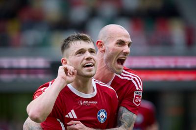 Callum McCowatt og Jens Martin Gammelby har været to af de store profiler for Silkeborg IF i kvalifikationsspillet.