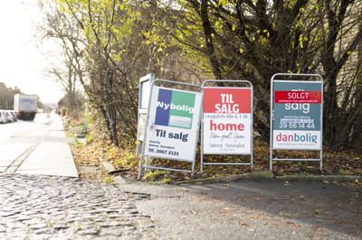 Selv om der i april var flere parcel- og rækkehuse til salg, så var udbuddet lavere end sidste år.