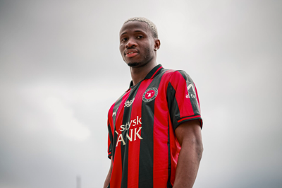 Djé Beni er klar til at konkurrere om spilletiden på venstreback i FC Midtjylland fra den kommende sæson.