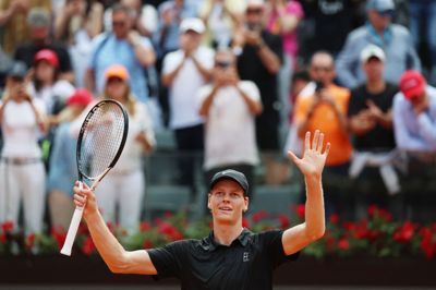 Jannik Sinner er godt på vej til at slå rekorden for flest sejre i træk i Masters 1000-sammehæng.