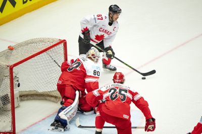 Sidney Crosby var sidste år med til at tabe til Danmark ved VM i Herning.
