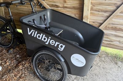 Vildbjergs delecykel er kommet fra vinterhi og er klar til at blive booket.