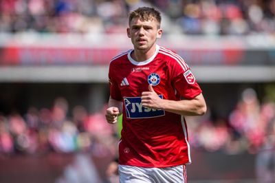 Callum Mccowatt er med hos SIF søndag, hvor turen går til sæsonens sidste kamp mod FC Fredericia.
