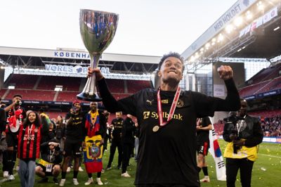 Paulinho nåede at fejre sin anden pokaltriumf med FC Midtjylland, inden hans kontrakt løb ud.