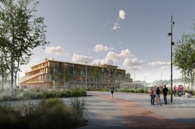 Herning Kommune bød i 2023 ind med et forslag om et nyt nationalt fodboldcenter i Herning. Det skulle placeres ved MCH Messecenter Herning. Der blev tilføjet en mulighed for et nationalstadion med plads til 40.000 tilskuere.