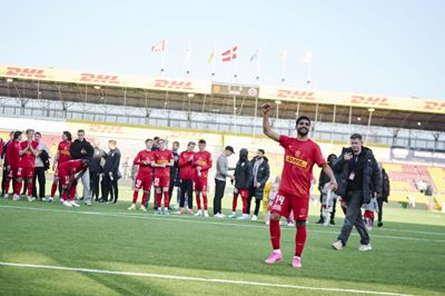 Ibrahim Adel har i foråret spillet ti kampe og scoret to mål for FCN.