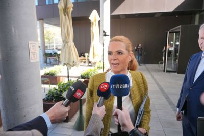Danmarksdemokraterne med Inger Støjberg i spidsen deltager fredag i regeringsforhandlingerne.