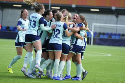 HB Køge-spillerne kunne lørdag fejre klubbens første pokaltitel efter en sejr i finalen over FC Nordsjælland.