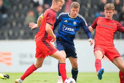 Pedro Ganchas og SIF var i store problemer mod Fredericia.