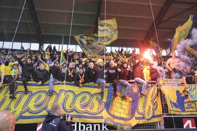 Brøndby-fansene kunne juble på udebanen i Herning efter et vildt comeback.