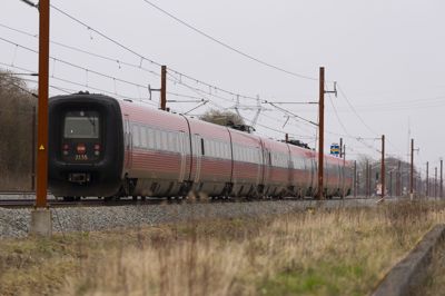 Nedfaldne køreledninger på Sjælland skabte aflysninger og forsinkelser i togdriften. Det var fjern- og regionaltog, der var problemer med.