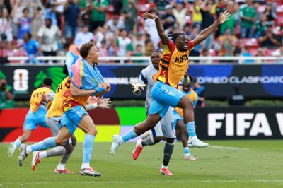 Sådan så det ud, da DR Congo kvalificerede sig til VM i fodbold for kun anden gang i historien.