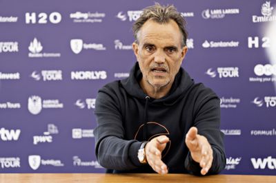 Flemming Astrup præsenterede torsdag fire nye medejere af GolfPromote - inklusive Rasmus og Nicolai Højgaard.
