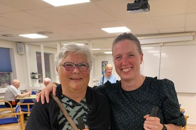 Lene Haas og Trine Maaetoft.