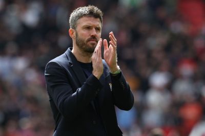 11 sejre, tre uafgjorte og to nederlag har Michael Carrick stået i spidsen for.