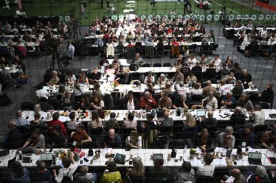 Enhedslisten holder årsmøde i Hafnia-hallen i Valby i weekenden.