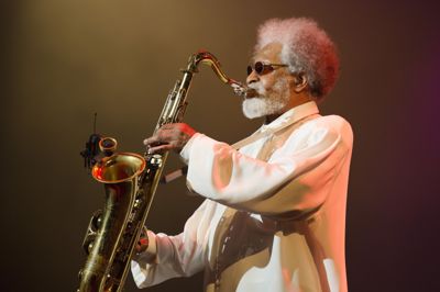 Den verdenskendte amerikanske jazzmusiker Sonny Rollins blev 95 år.