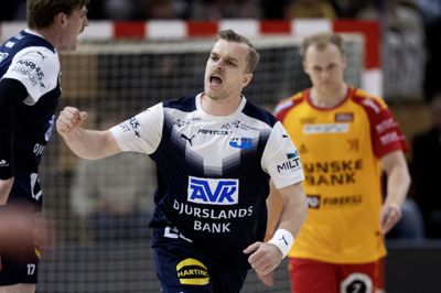 Med 169 mål er Johan Hansen delt nummer 11 på topscorerlisten i herrernes håndboldliga.