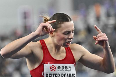 Ida Beiter Bomme satte søndag rekorden med en tid på 12,81 sekunder på Østerbro Stadion.