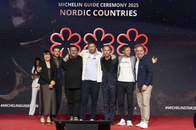 Mandag uddeler Michelinguiden stjerner til Nordens bedste restauranter ved et show i Tivoli i København. Billedet er fra sidste års uddeling, der fandt sted i Odsherred.