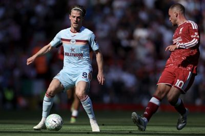 Mathias Jensen har spillet 275 kampe for Brentford, siden han kom til klubben i 2019.